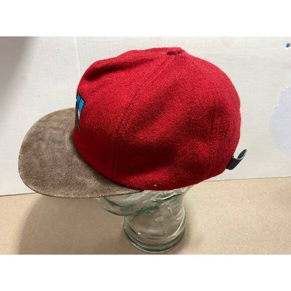 The Shirt Company Vintage Mountain Ski Hat - Red Brown Whistler - Picture 4 of 10